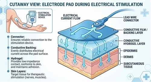 What Happens Inside An Electrode Pad During Electrical Stimulation?