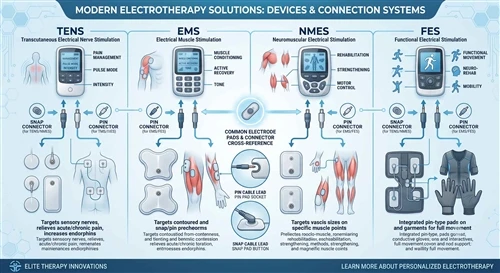 What Makes An Electrode Pad Compatible With Different Electrotherapy Devices?