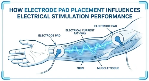 How Electrode Pad Placement Influences Electrical Stimulation Performance